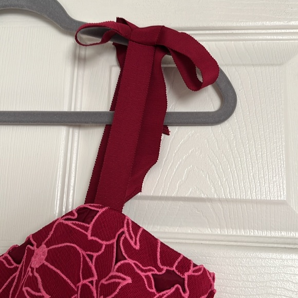 NWT JCREW Eyelet midi dress with flounce hem - Picture 7 of 11